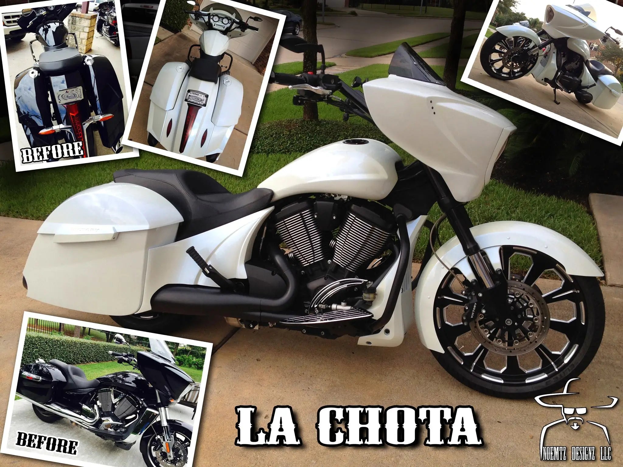 Tamco Paint Basecoat Factory Packs (HB9901 Bright White) on 2009 Victory Cross