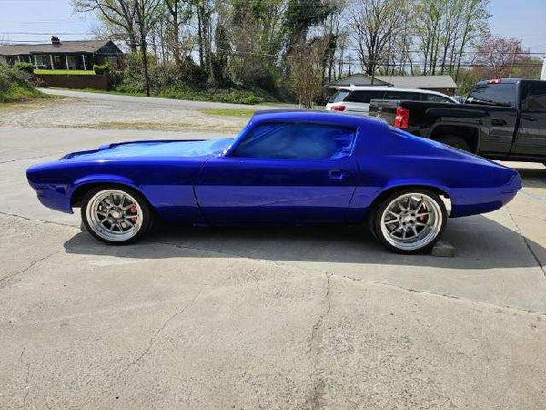 Tamco Paint Kandy Killa Blue in 1970 Chevy Camaro