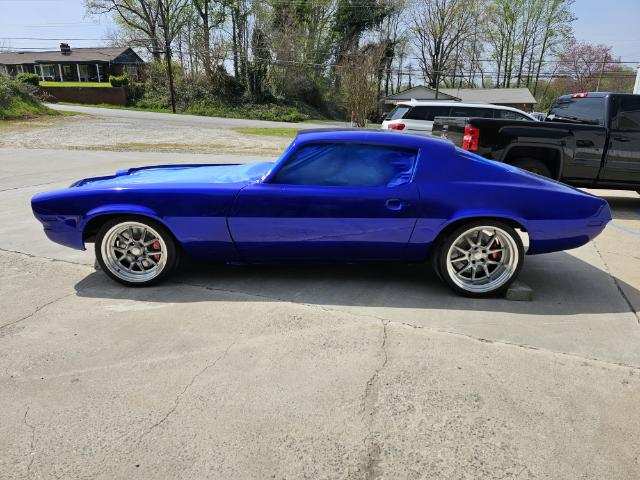 Tamco Paint Kandy Killa Blue in 1970 Chevy Camaro