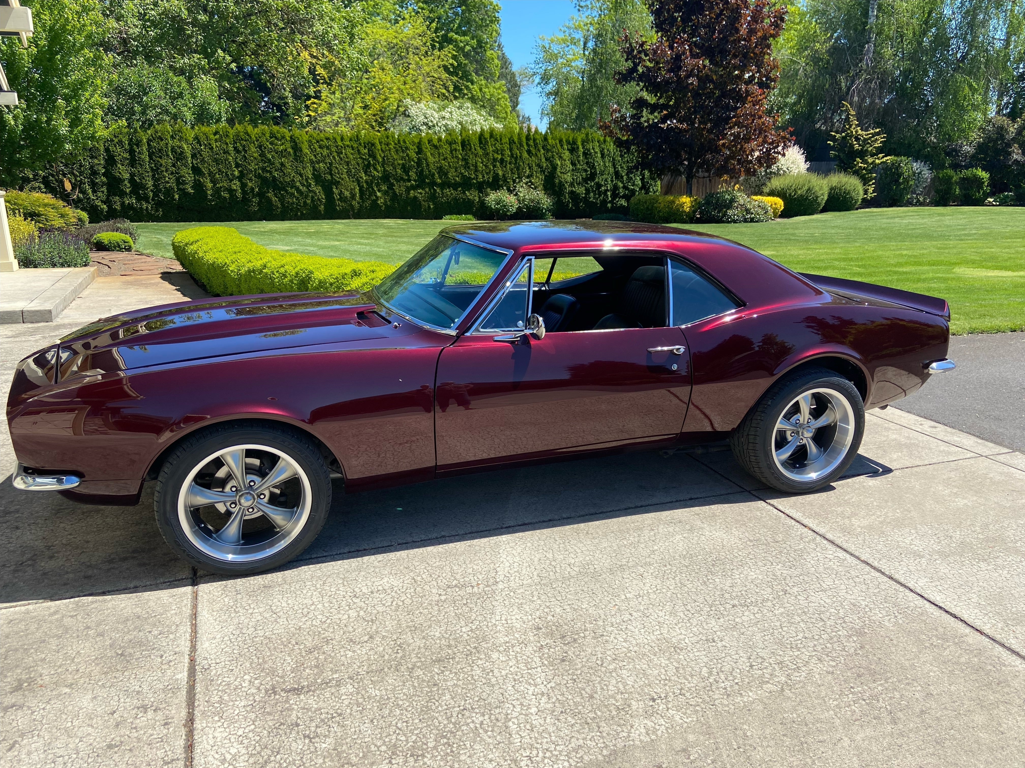 Tamco Paint OG Red Candy Pearl Basecoat in 1967 Chevrolet Camaro