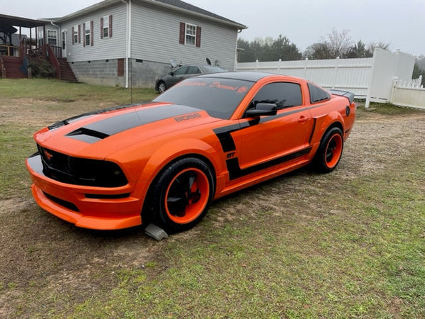Tamco Paint Tamgerine Pearl in 2023 Ford Mustang