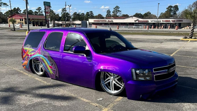 Tamco Paint Purple Pop Pearl in 2014 Chevrolet Tahoe