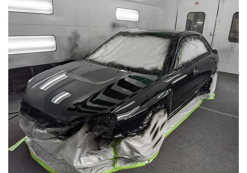 Tamco Paint HB9900 Jet Black Basecoat in Subaru Impreza