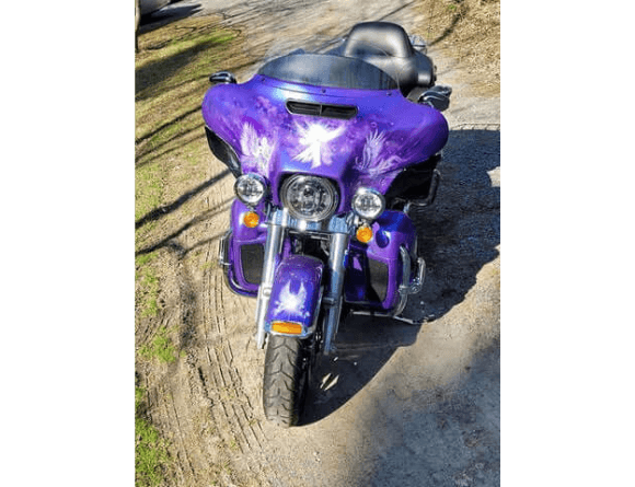 Tamco Paint Stellar Blue in Harley Davidson Ultra Limited