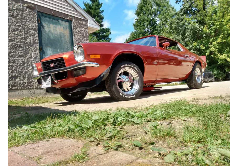 Tamco Paint Tiger Orange in 1973 Chevrolet Camaro Z28