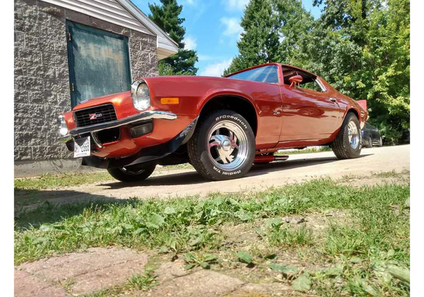 Tamco Paint Tiger Orange in 1973 Chevrolet Camaro Z28