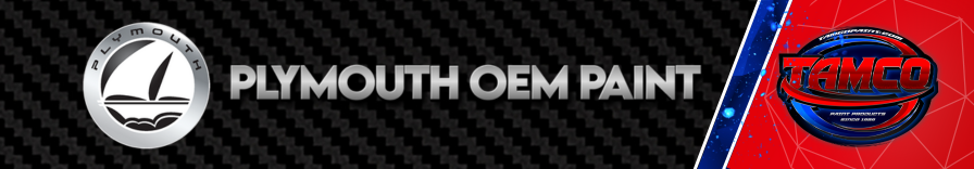 Plymouth OEM Paint