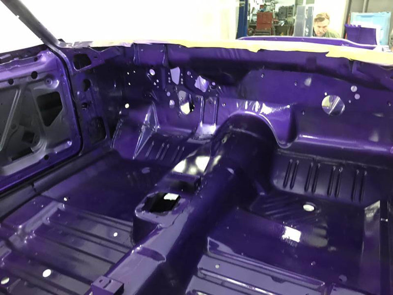 PLUM CRAZY OEM BASECOAT DODGE CHALLENGER CAR