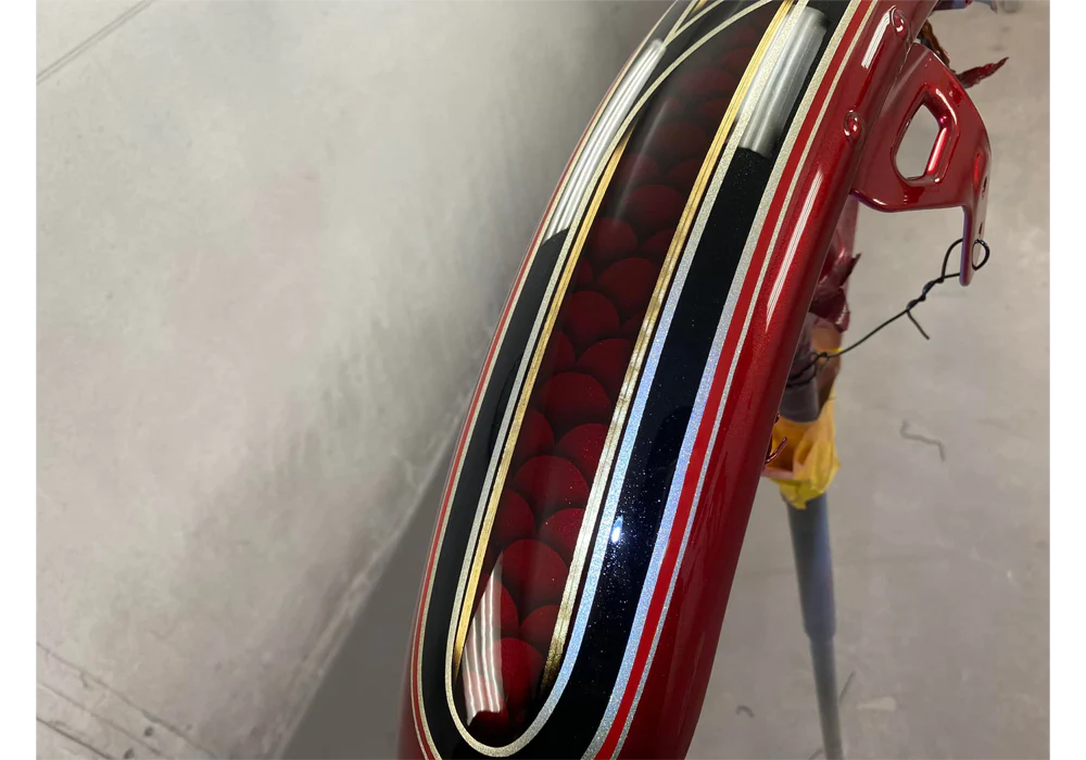 Tamco Paint Motorcycle Part OG Red