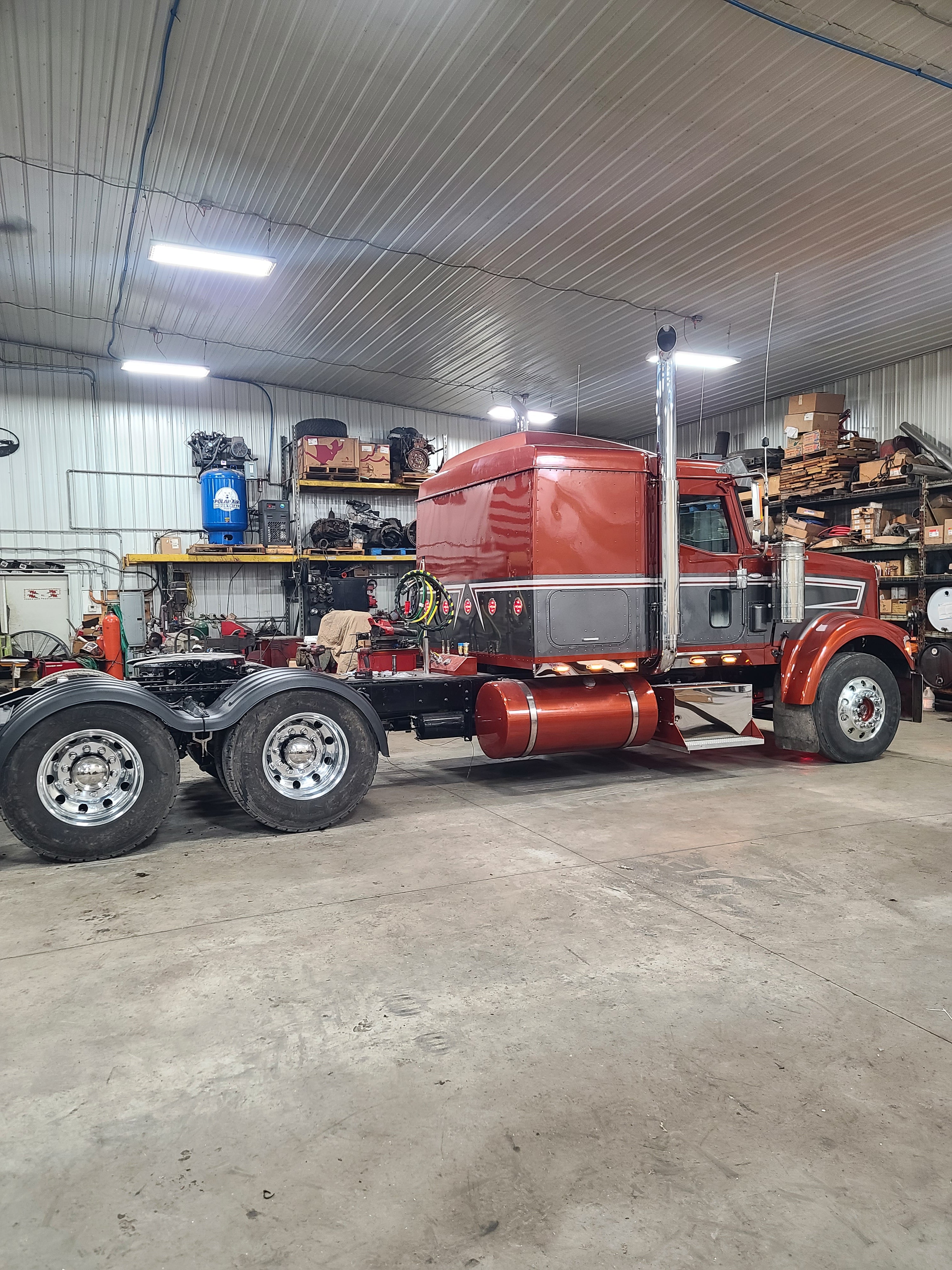 Tamco Paint Kensworth W900 Tiger Orange 