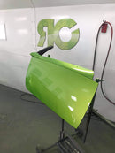 Snakeskin Green OEM Basecoat Car Door