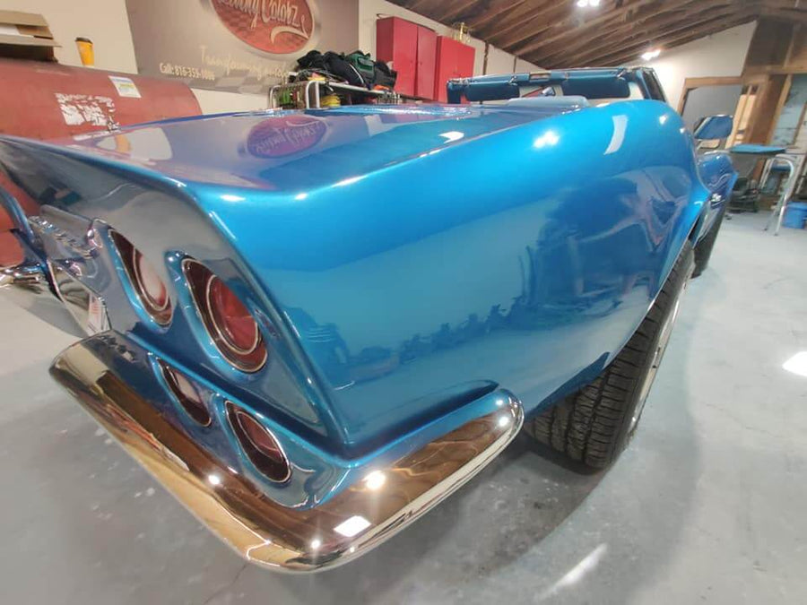 GM LeMans Blue Metallic | U / 71 / 3962 | 1968-1970 | OEM