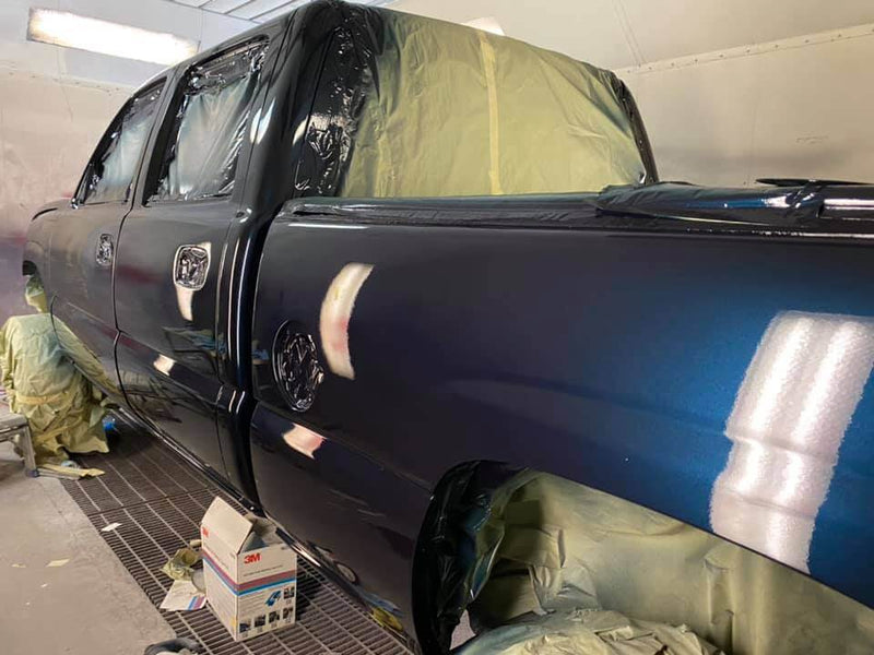 GM Dark Ming Blue Metallic Car