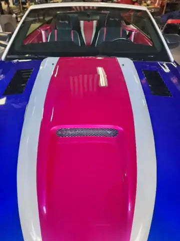 Sexy AF Pink Ford Mustang