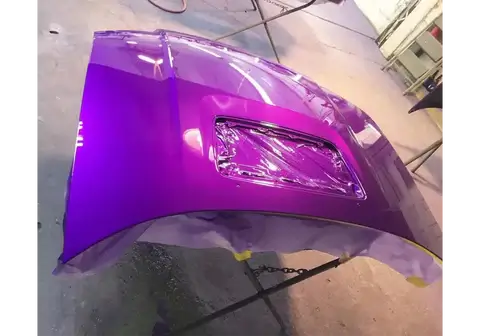 Purple Pop Pearl parts of car