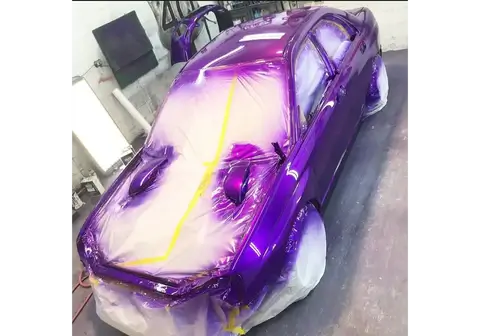 Purple Pop Pearl Subaru WRX Car