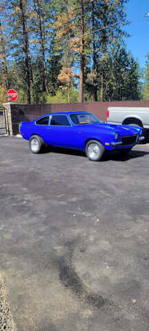 Blue Nitrous Chevrolet Vega