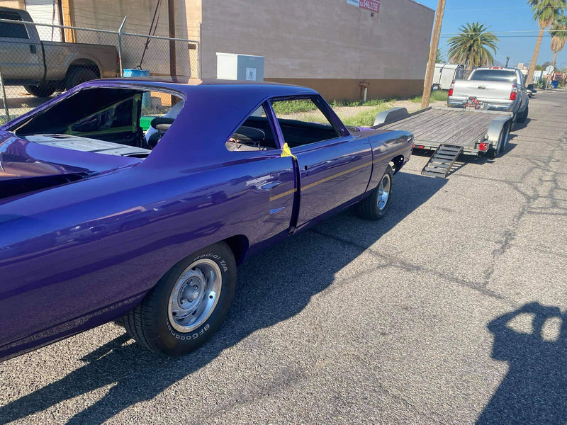 PLUM CRAZY OEM BASECOAT DODGE CHALLENGER CAR