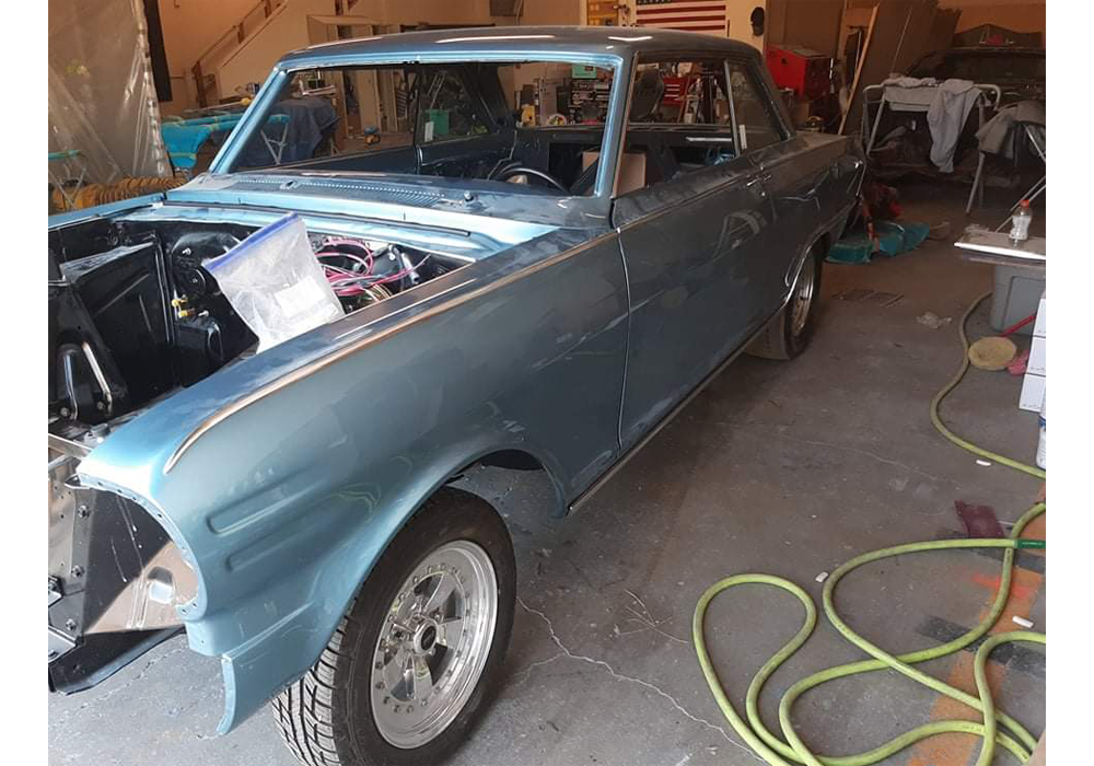 GM Nantucket Blue Poly | D / 3560 | 1967 | OEM Basecoat