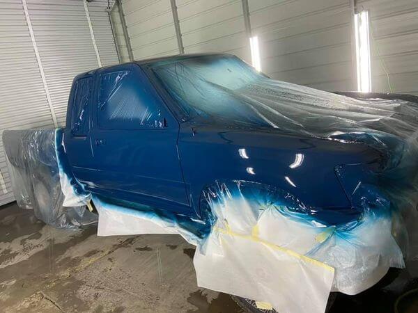 Toyota Dark Blue | 8E2 | 1987-1990 | OEM AG Series Single Stage