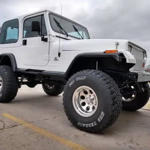 blizzard of ozz white 1992 jeep wrangler 