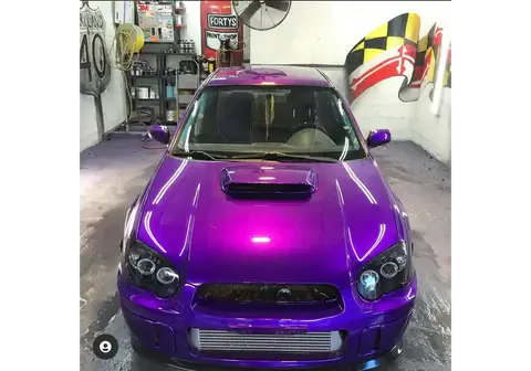 Purple Pop Pearl Subaru WRX