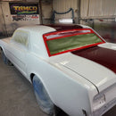 rock it red 1965 ford mustang