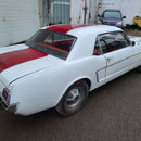 rock it red 1965 ford mustang
