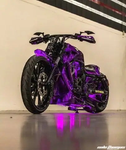 Purple Pop Pearl motorcycle