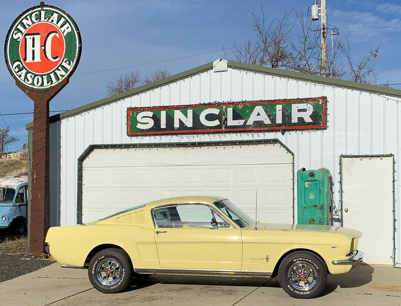 SPRINGTIME YELLOW 1966 FORD MUSTANG