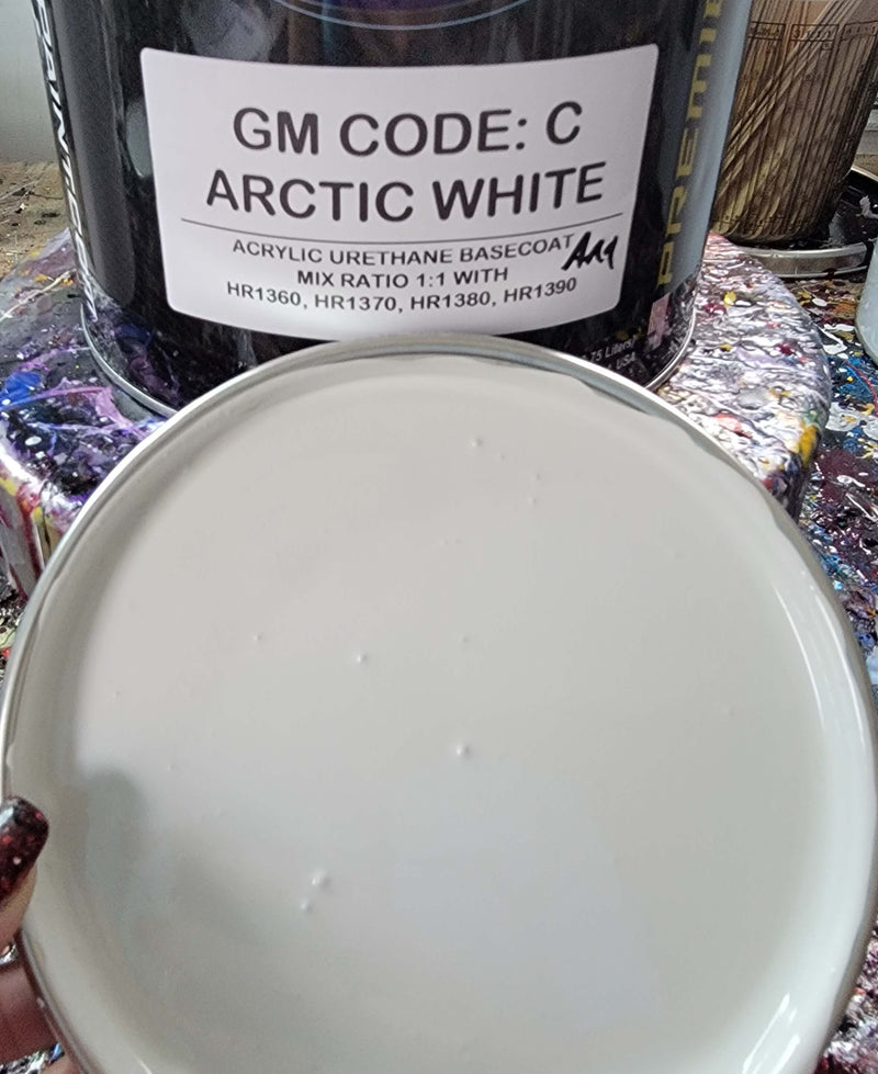 GM ARTIC WHITE OEM BASECOAT