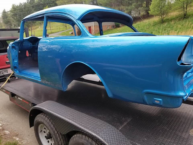 Marina Blue 1955 Chevrolet