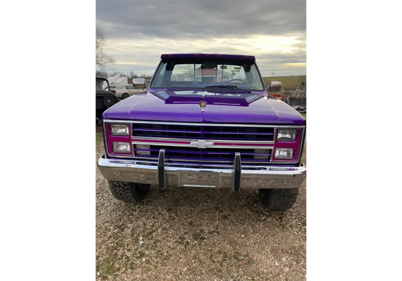 Purple Pop Pearl Chevrolet Silverado