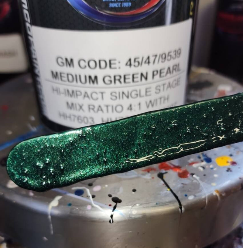 Medium Green Pearl Basecoat