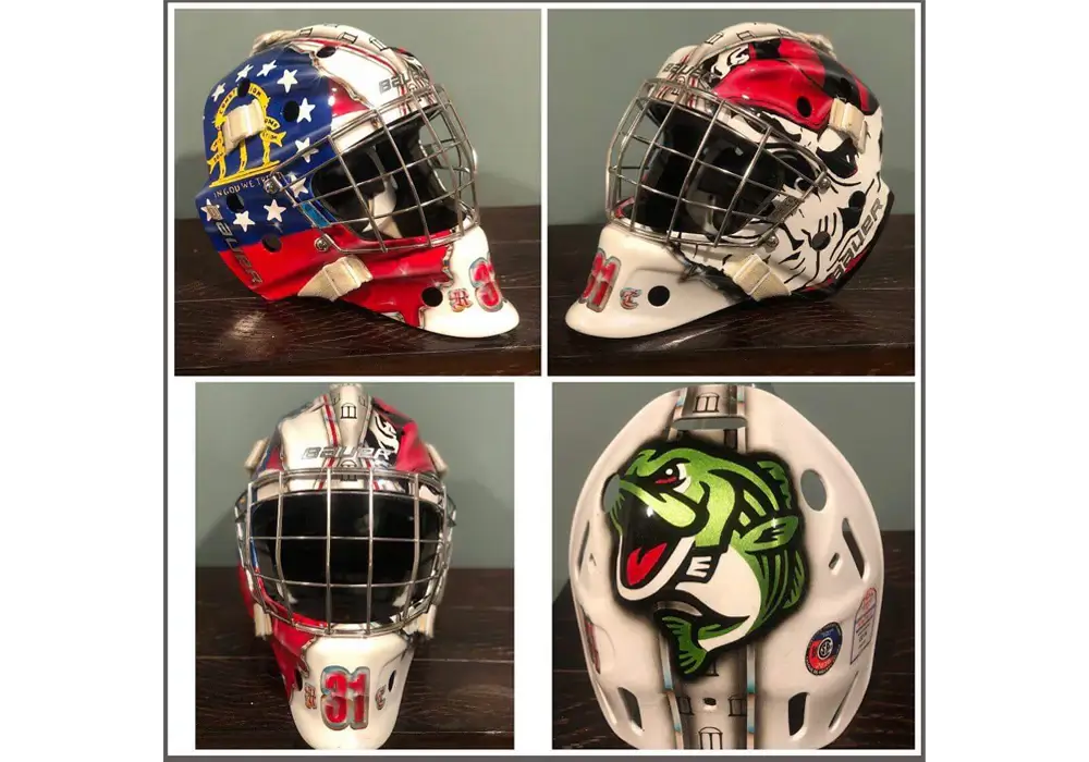 Tamco Paint Customized helmet