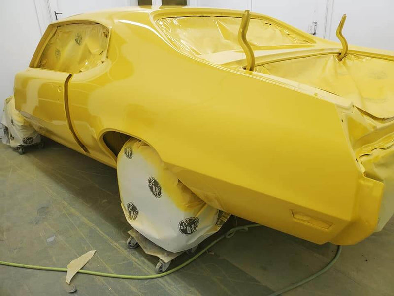 Sunflower Yellow Basecoat Car part