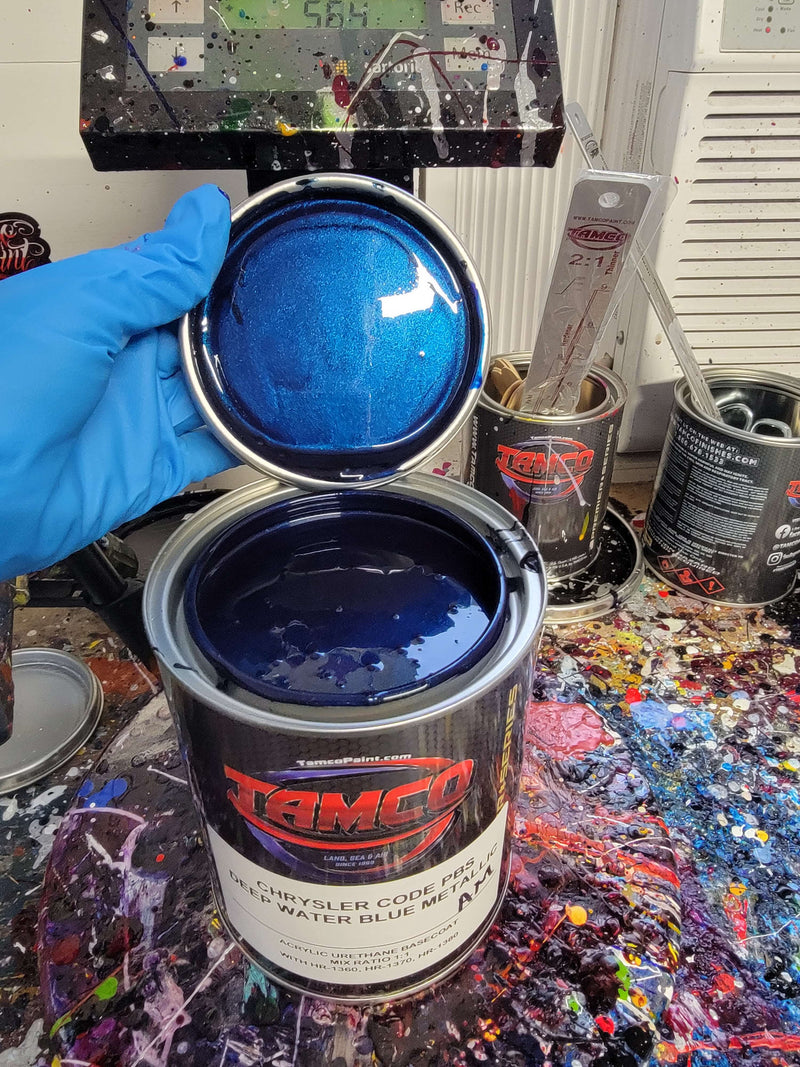 PATRIOT BLUE METALLIC OEM BASECOAT