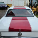  rock it red 1965 ford mustang