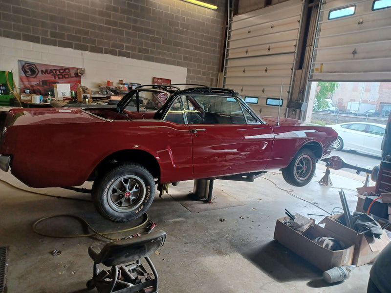 Candy Apple Red 1967 Ford Mustang