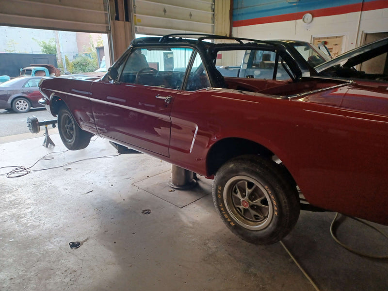 Candy Apple Red 1967 Ford Mustang