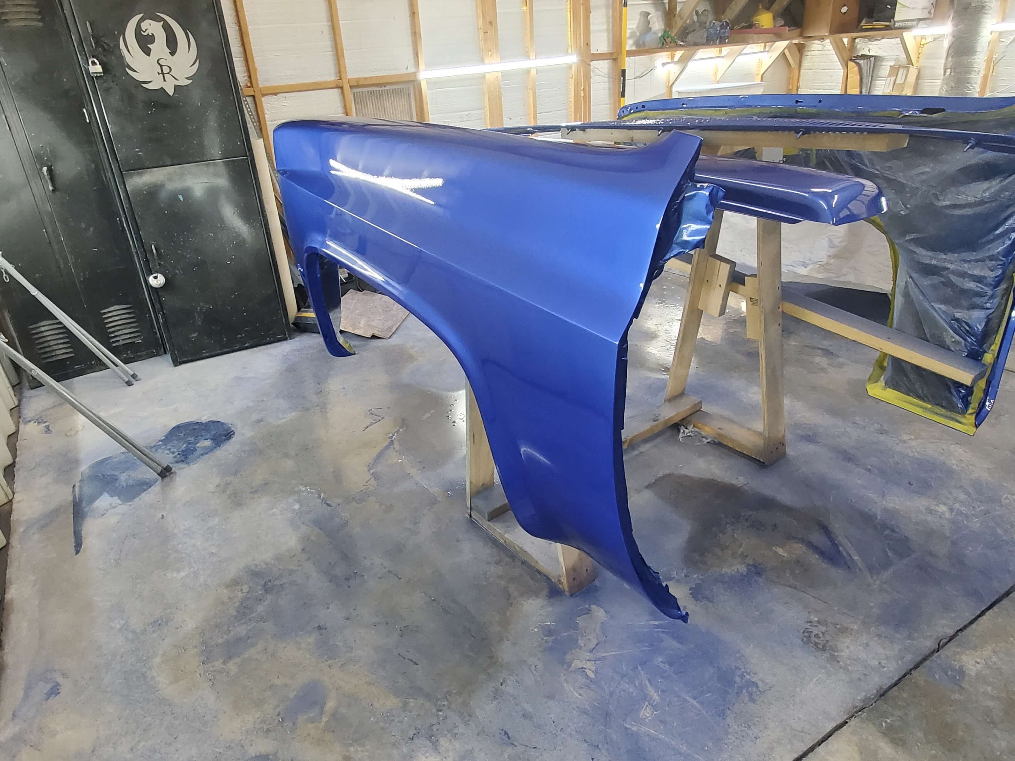 GM Electron Blue Car