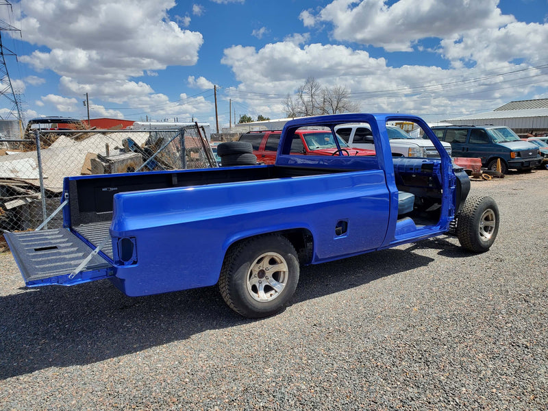 GM Electron Blue Car