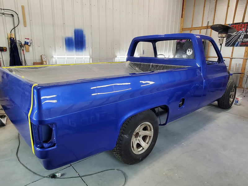 Chevy Code 21 WA779P Electron Blue Car Paint and Kit Options 