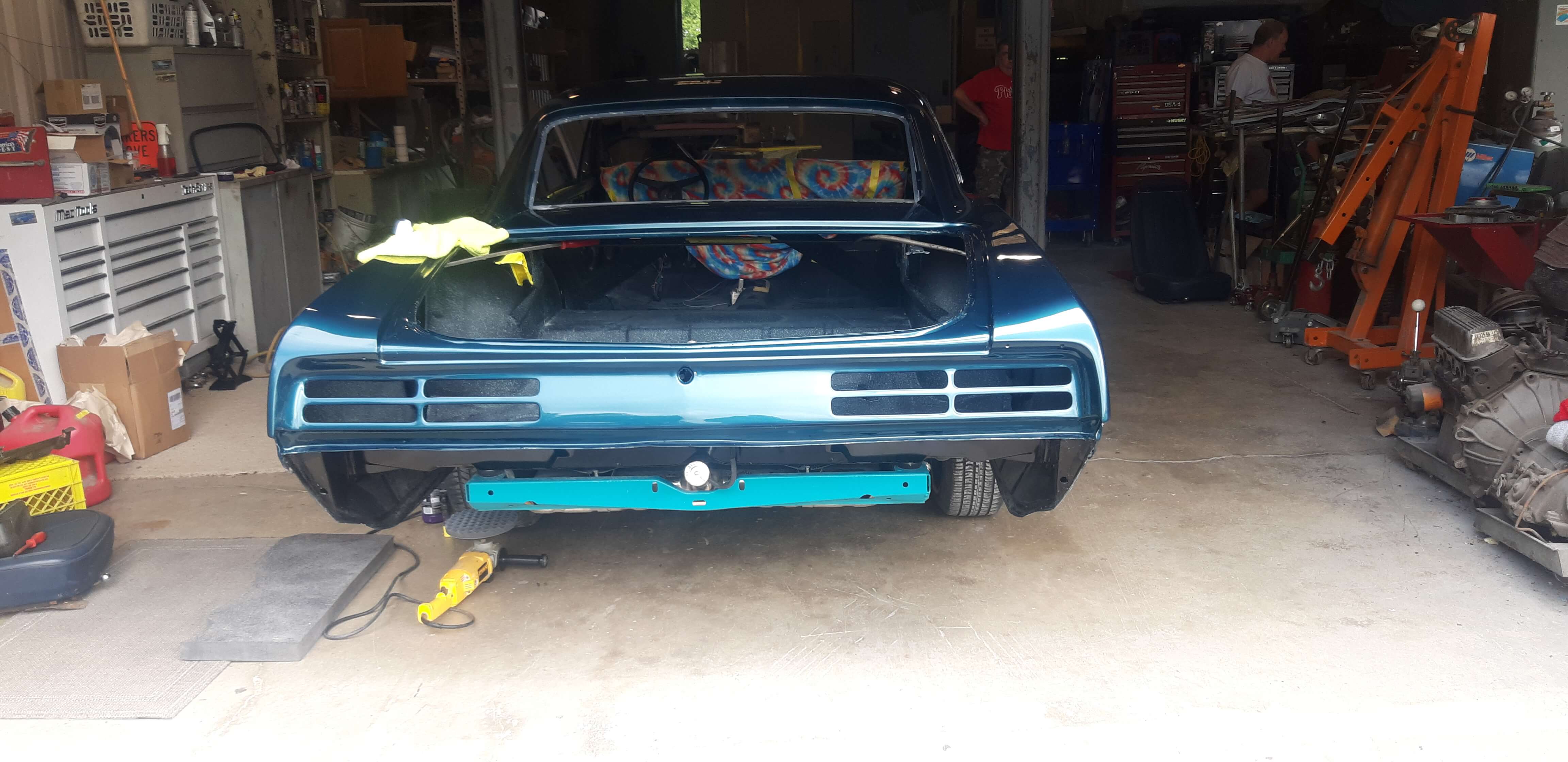 Dark Tahoe Turquoise OE Basecoat 1967 Pontiac GTO