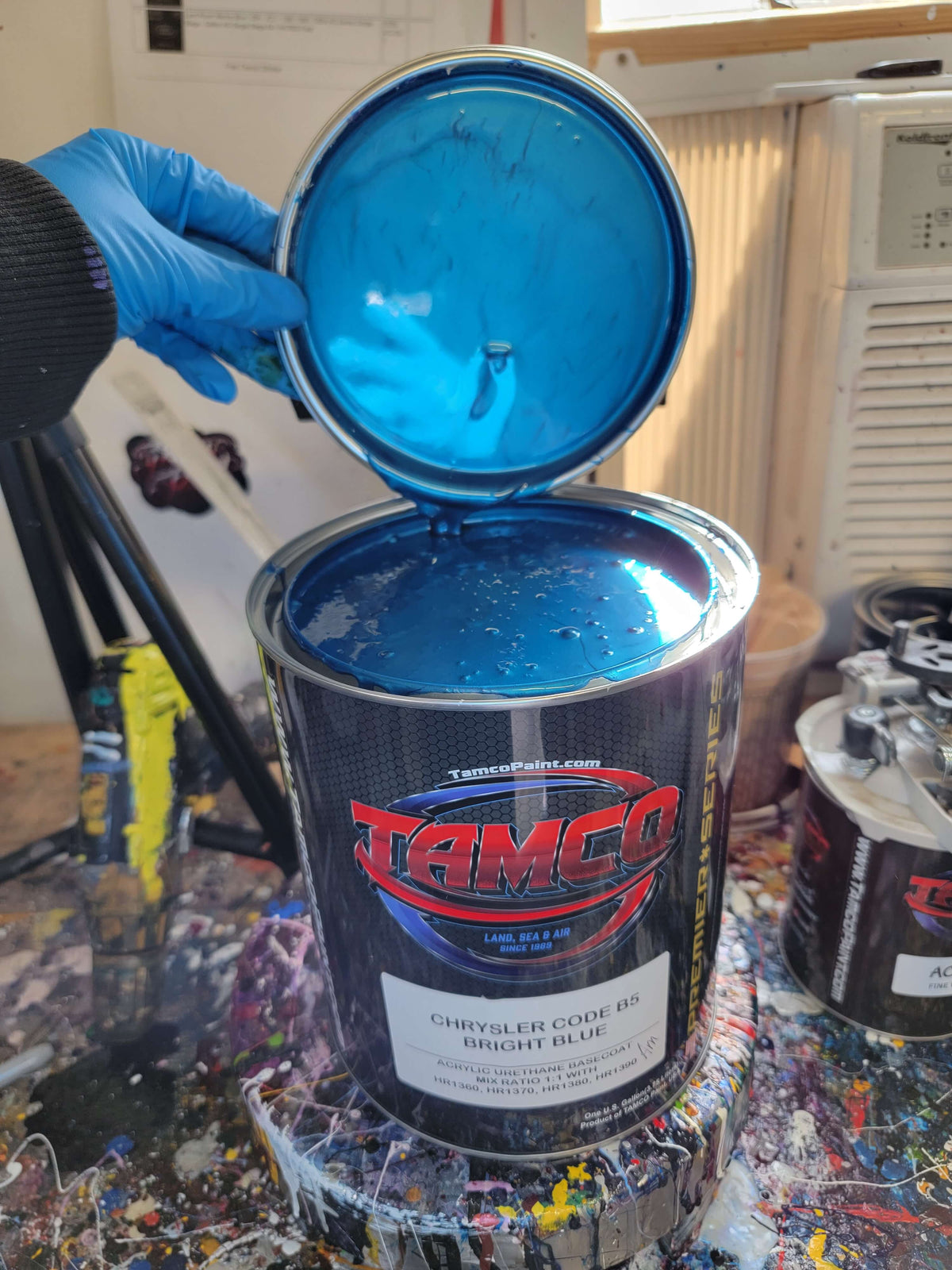 Chrysler Bright Blue Metallic | B5 / 8459 | 1969-1970 | OEM Basecoat