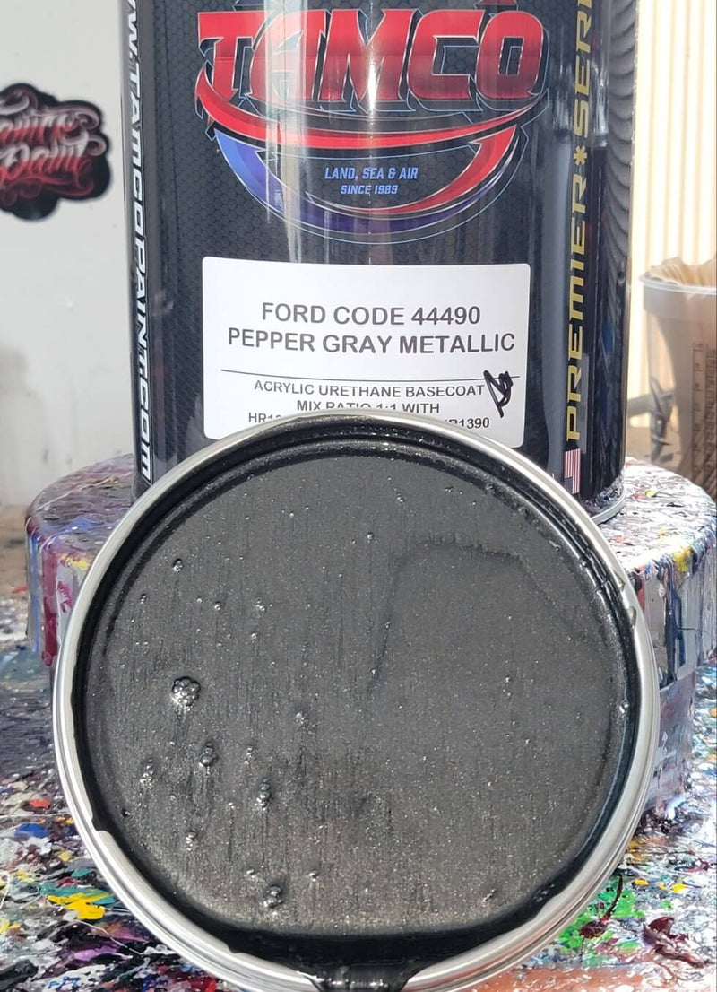 Pepper Gray Metallic Color Paint