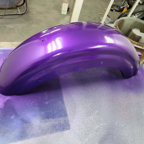 Purple Pop Pearl Rear fender Motorcycle