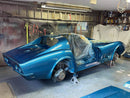 Bryar Blue Metallic 1972 Chevrolet Corvette Stringray