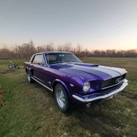 Purple Pop Pearl 1966 Ford Mustang