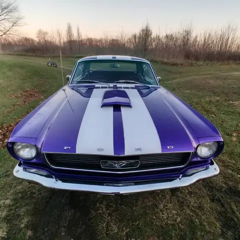 Purple Pop Pearl 1966 Ford Mustang